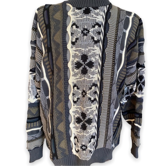 Vintage 80's 90's Le Tigre Coogie Style Sweater Mens Size XL - NEW - Picture 2 of 10